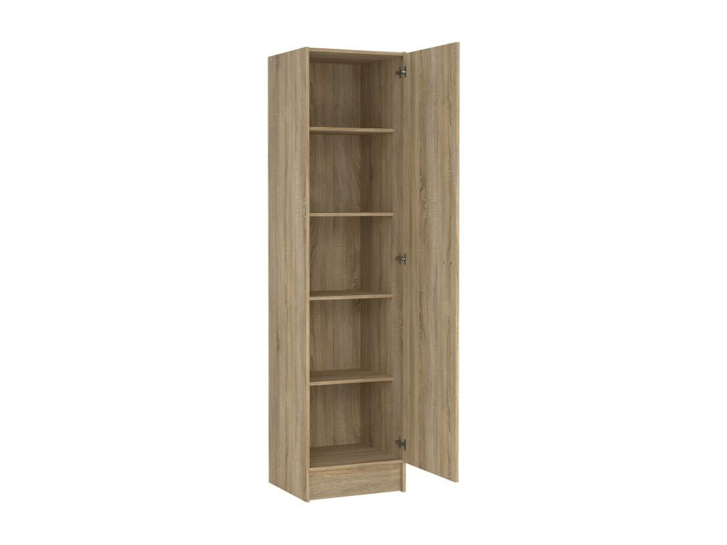 Large Airone Wardrobe Bedroom Furniture Walk-in Closet Clothes Closet 49x47 h200 cm Oak