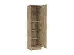Large Airone Wardrobe Bedroom Furniture Walk-in Closet Clothes Closet 49x47 h200 cm Oak