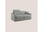 Meublita Convertible Sofa Bed in Detachable Fabric T05 171 cm Matte - 120x197 Grey