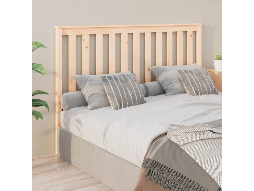 Headboard 156x6x101 cm Solid pine wood