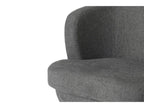 Dark grey Meublita armchair
