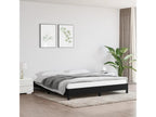 Black Bed Frame 180x200 cm Fabric