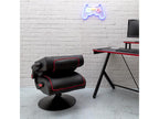 Meublita - Black and Red Folding Office Chair