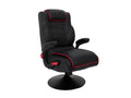 Meublita - Black and Red Folding Office Chair