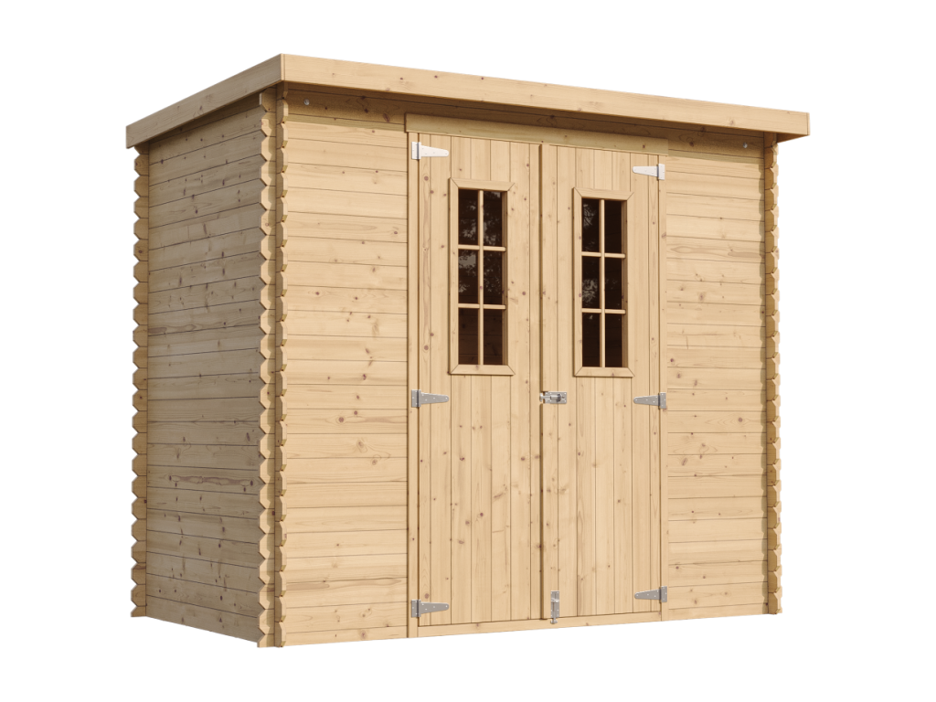 Vertchez M310C Wooden Garden Shed - W239xL142xH200cm/2.63 m2