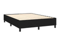 Meublita bed base with black mattress 140x190 fabric