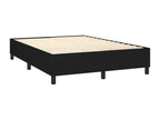 Meublita bed base with black mattress 140x190 fabric
