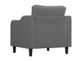 Dark Grey Armchair 60 cm Fabric