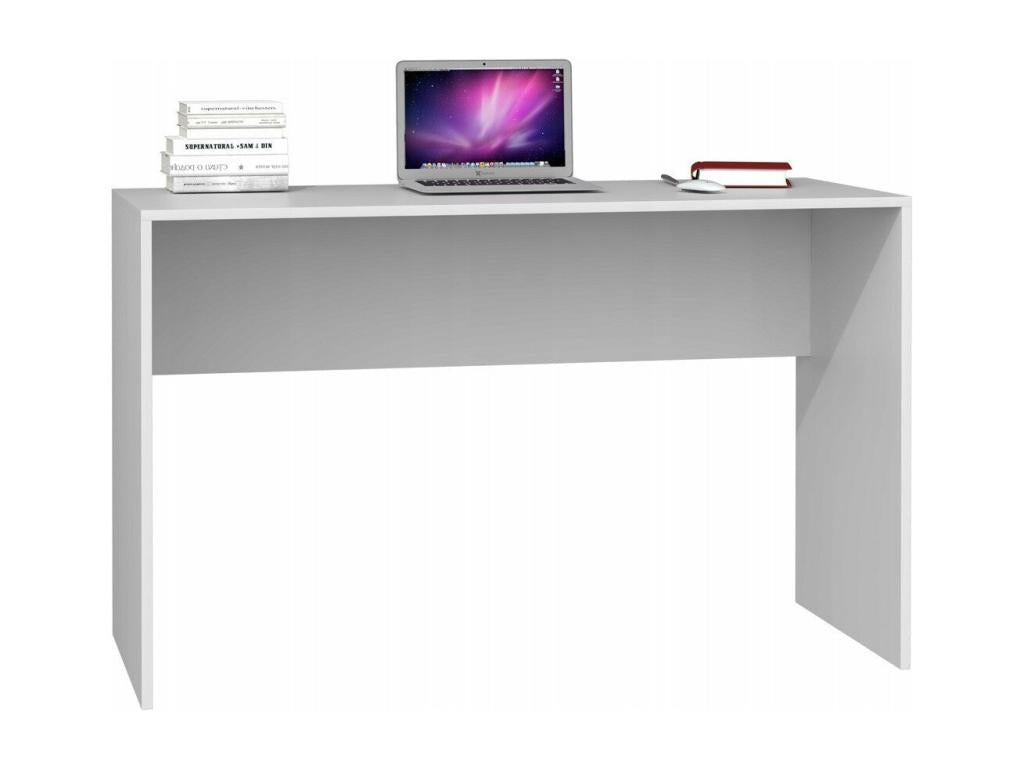 Meublita corner desk 120x50x76 cm 4 niches white