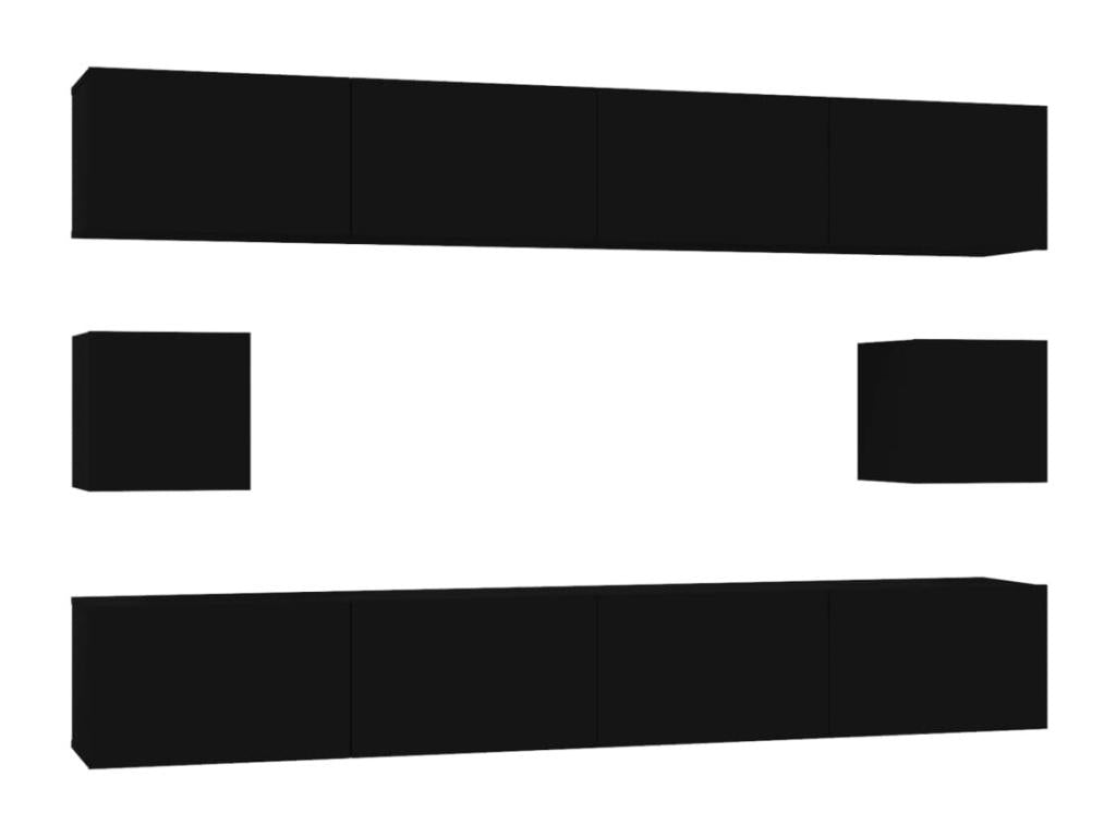 Brown wooden wardrobe furniture set 100x30x30 cm 02 0025064