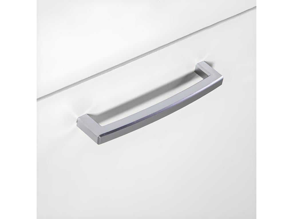 White shoe cabinet with 5 drawers, holds 15 pairs of shoes, H.164 cm - TIDY