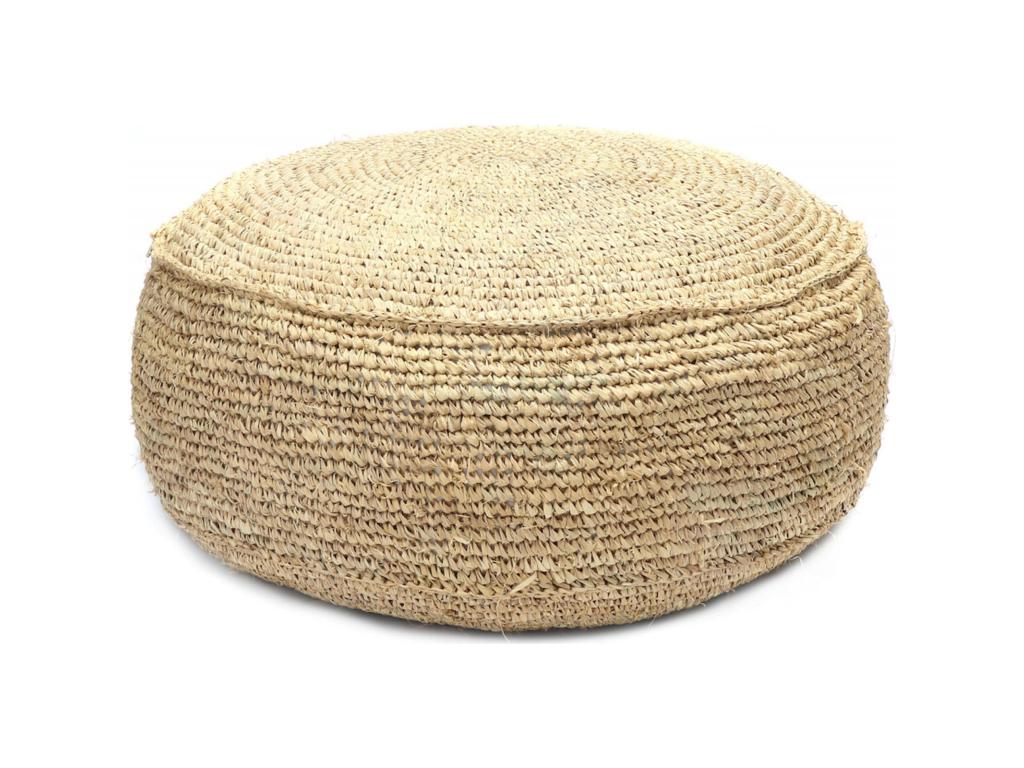 Meublita Raffia Pouf