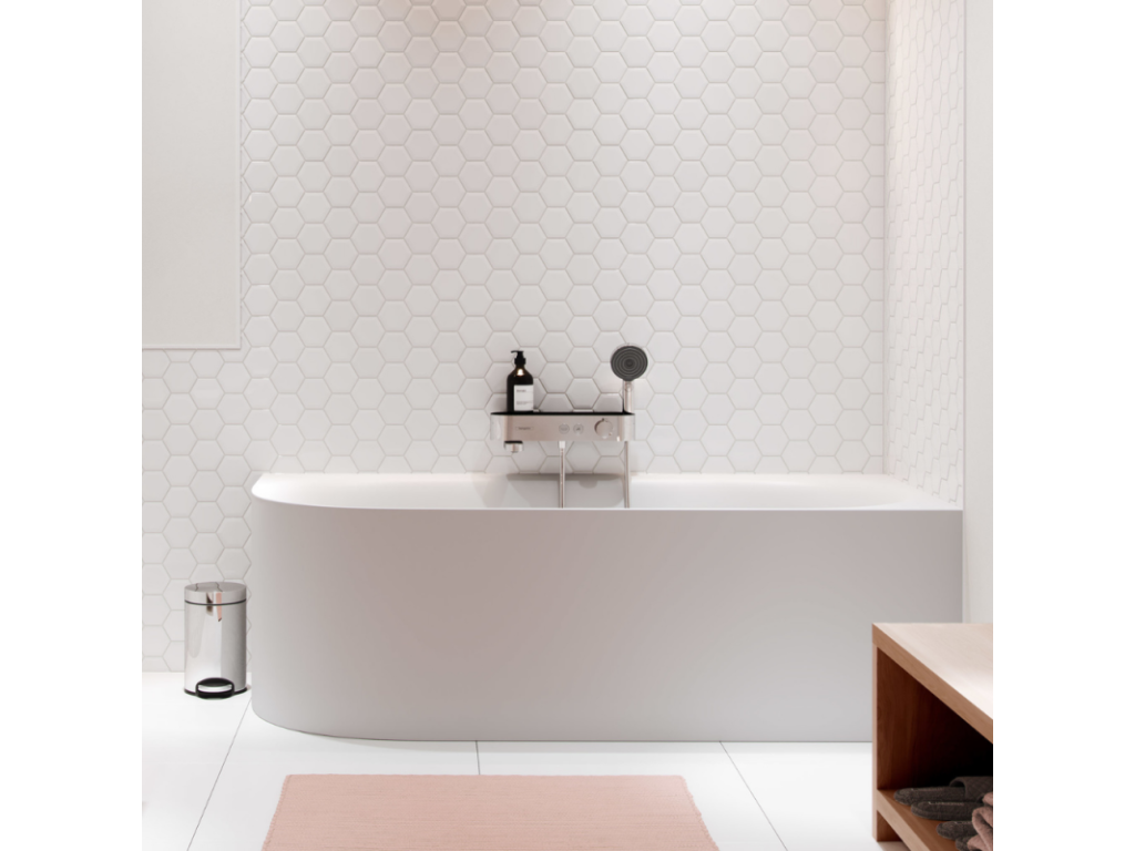 Meublita ShowerTablet Select 400 chrome thermostatic bath mixer