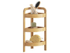 Corner shelf in Vertchez with 3 tiers 61x23x23cm 7house