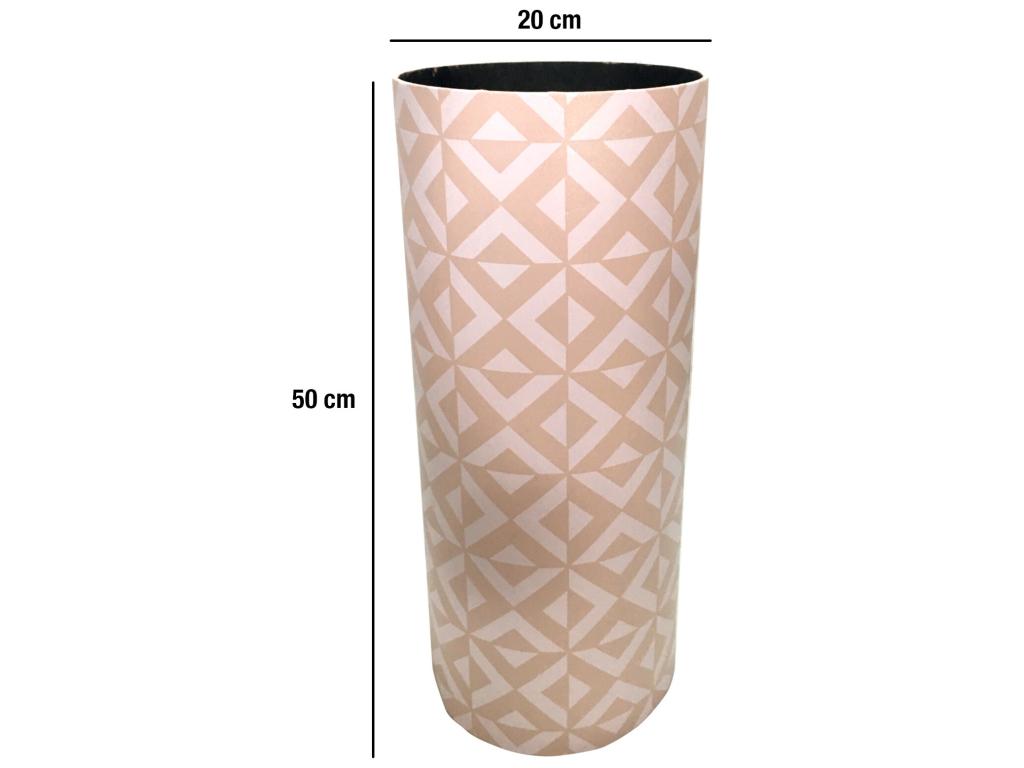 Modern White MDF Canvas Umbrella Stand 50x20x20