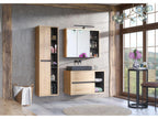 Meublita MC100 2D Bathroom Cabinets 100x18x75 Natural Light