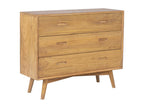 3-drawer chest - Meublita wood - Natural - Meublita