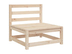 6-piece garden furniture set made of solid pine wood