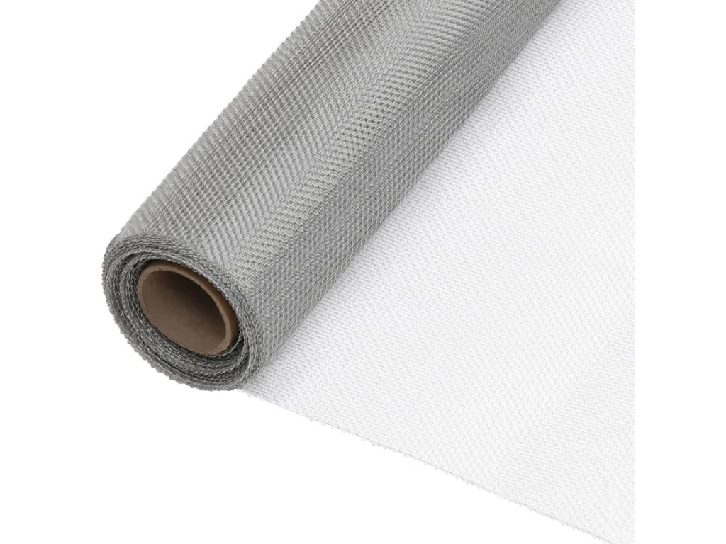 Stainless steel mesh screen 80x2000 Silver