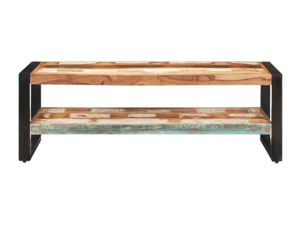 Coffee table 120x60x40 cm Solid reclaimed wood