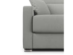 Meublita Convertible Sofa Bed in Detachable Fabric T05 171 cm Matte - 120x197 Grey