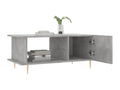 Concrete grey coffee table 90x50x40 cm engineered wood