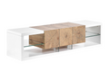 Meublita White TV Stand