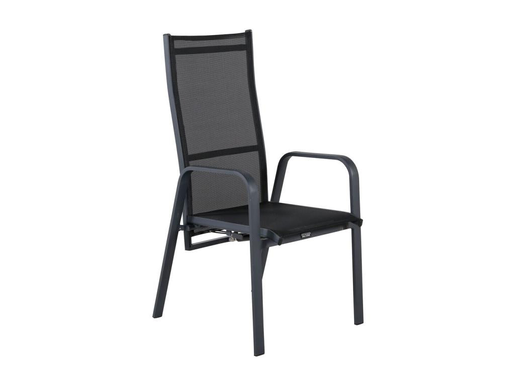 Meublita Stackable garden chair, black.