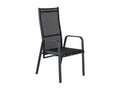 Meublita Stackable garden chair, black.