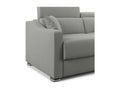Meublita Convertible Sofa Bed in Detachable Fabric T05 171 cm Matte - 120x197 Grey
