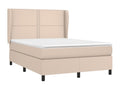 Upholstered bed base with Cappuccino mattress 140x200