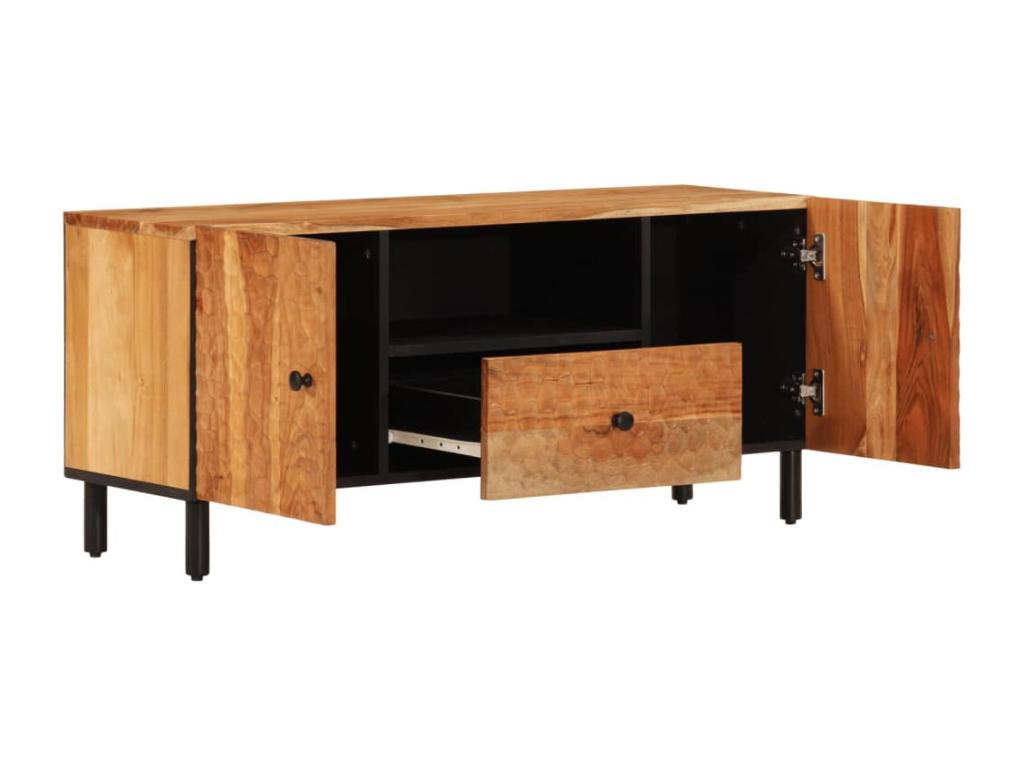 TV stand 105x33x46 cm Solid Meublita wood