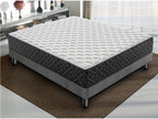 100x190 cm Memory Foam Mattress - 30 cm Thick - H3 Firmness - 9 Zones by Meublita