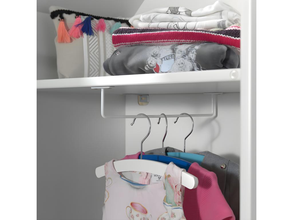 Meublita - Children's Wooden Wardrobe - Green