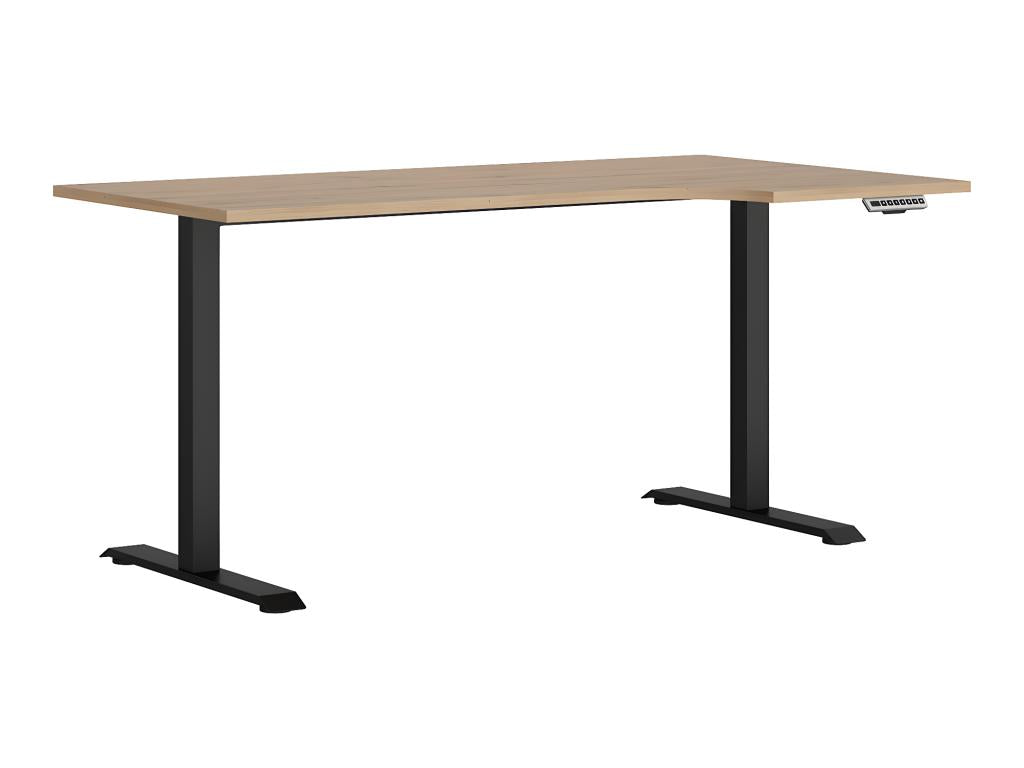 Space Wood 160cm Electric Sit-Stand Desk, Straight Professional Style