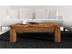 Meublita - Coffee table 100x100 in natural oiled wild oak
