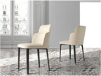 Meublita fabric chair with steel legs - set of 2 - Meublita color 53