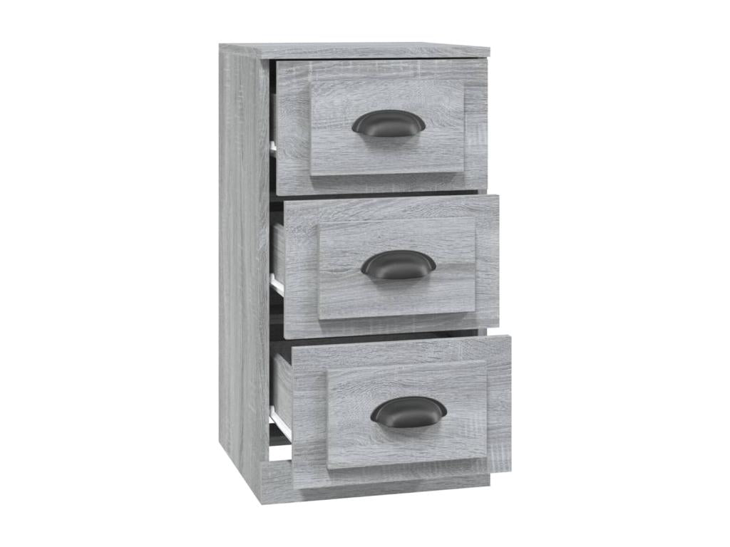 Meublita grey sideboard 36x35.5x67.5 cm engineered wood