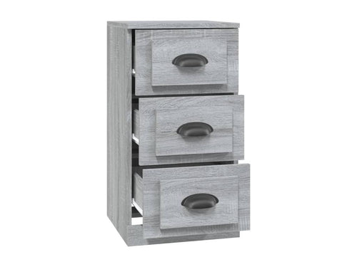 Meublita grey sideboard 36x35.5x67.5 cm engineered wood