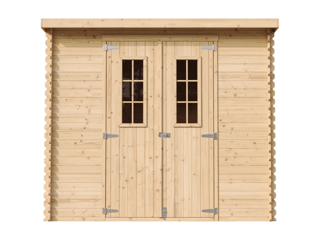 Vertchez M310C Wooden Garden Shed - W239xL142xH200cm/2.63 m2