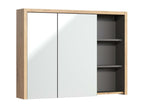 Meublita MC100 2D Bathroom Cabinets 100x18x75 Natural Light