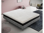 Pocket spring mattress with memory foam, 25 cm high, 13 comfort zones, 70x190 cm