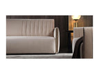 Meublita 2-seater velvet sofa - Beige
