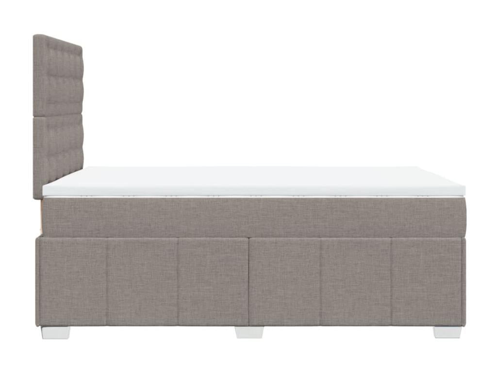 Meublita bed base with Meublita 120x200 cm mattress, fabric