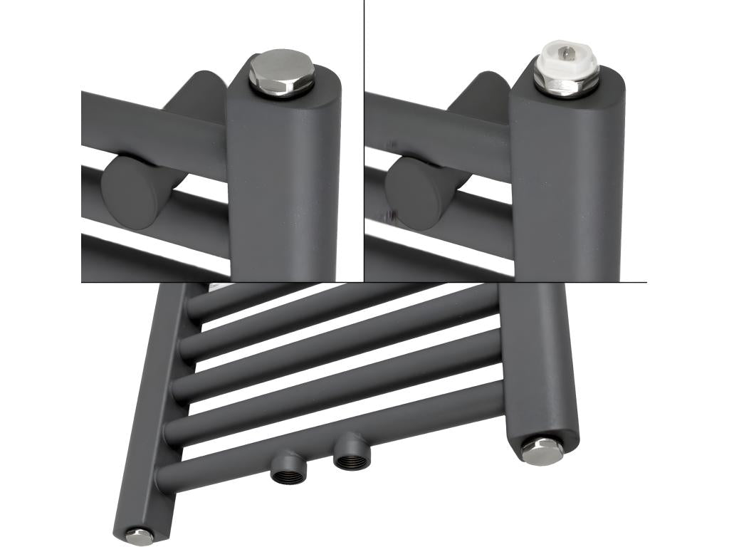 Meublita Towel Rail, Non-Electric - 400x1500 mm - Anthracite