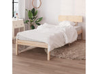 Solid pine wood bed 90x200 13