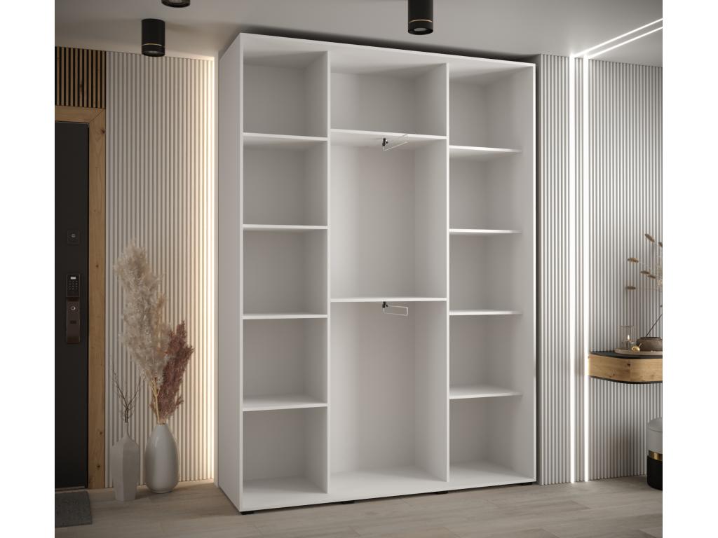 Meublita 10 Sliding Door Wardrobe 235.2/160/45 3 Doors