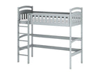 Meublita loft bed LB004 90x190 cm Gray