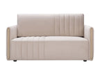 Meublita 2-seater velvet sofa - Beige