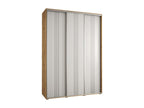 Meublita 6 Sliding Door Wardrobe 235.2/180/60 3 Doors Meublita/White/Silver